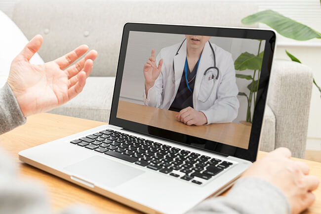 24時間予約＆オンライン診療、通院の手間を軽減